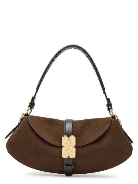 GANNI Ganni Kat Suede Shoulder bag