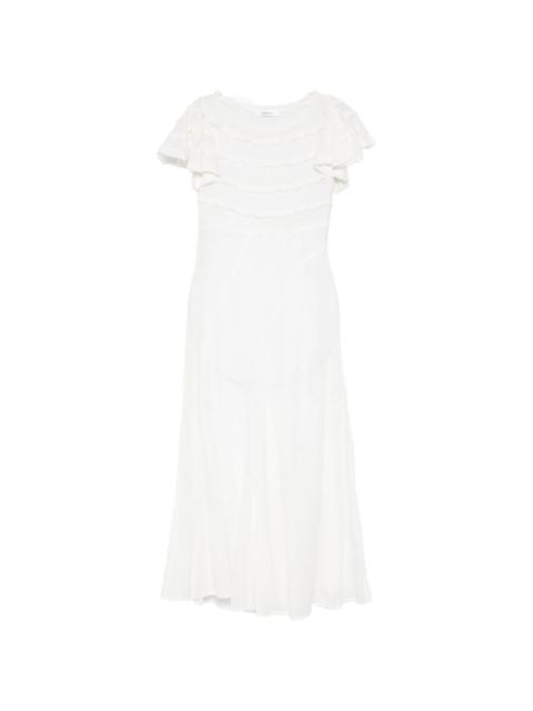 gimaguas Gimaguas Mary Ruffled Midi Dress