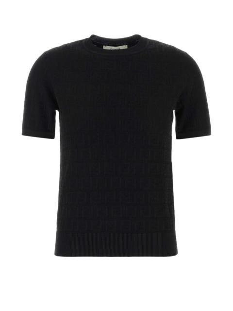 FENDI Fendi Women Black Cotton Blend Sweater