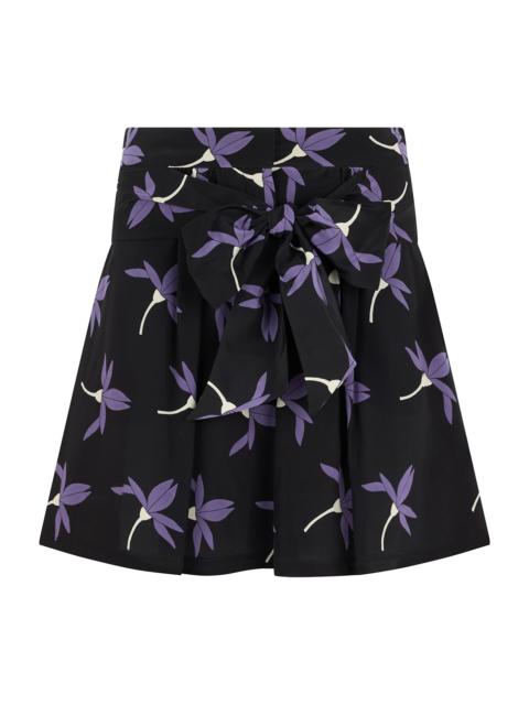 Valentino Printed Silk Shorts