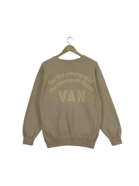 Other Designers Welcome Skateboards - Vintage Van Jac Sweatshirt Crewneck Spellout Big Logo