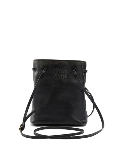 Miu Miu Miu Miu Nappa Leather Mini Shoulder Bag