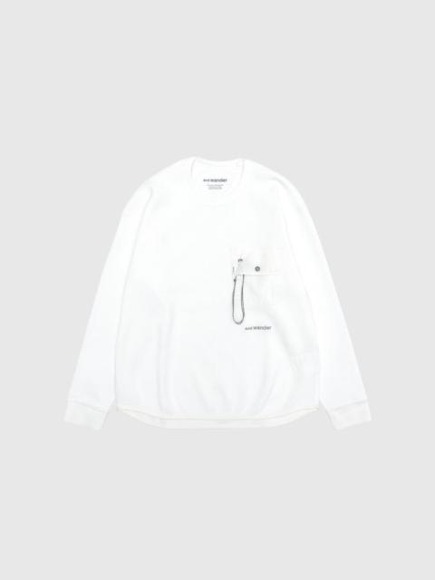 PE WAFFLE LONG SLEEVE T-SHIRT