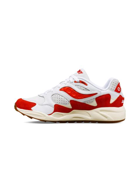 Saucony Grid Shadow 2 "Ivy Prep White Red"