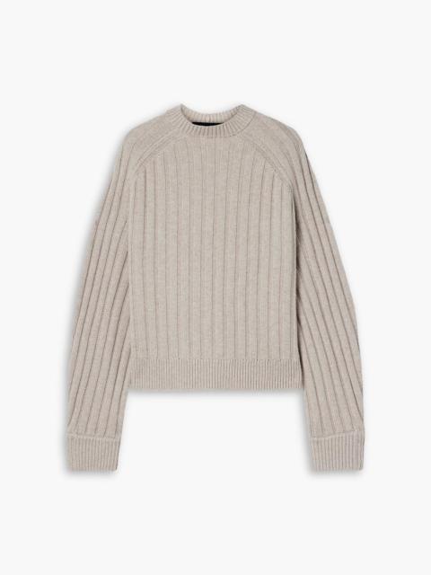 Proenza Schouler Delta ribbed wool and cashmere-blend sweater