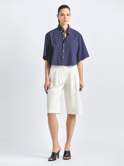 DEREK LAM 10 CROSBY CELINA TWILL SHORT