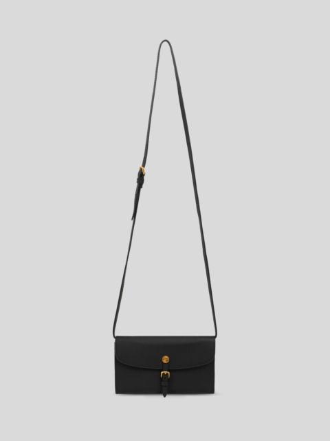 Etro LEATHER PONY WALLET WITH SHOULDER STRAP