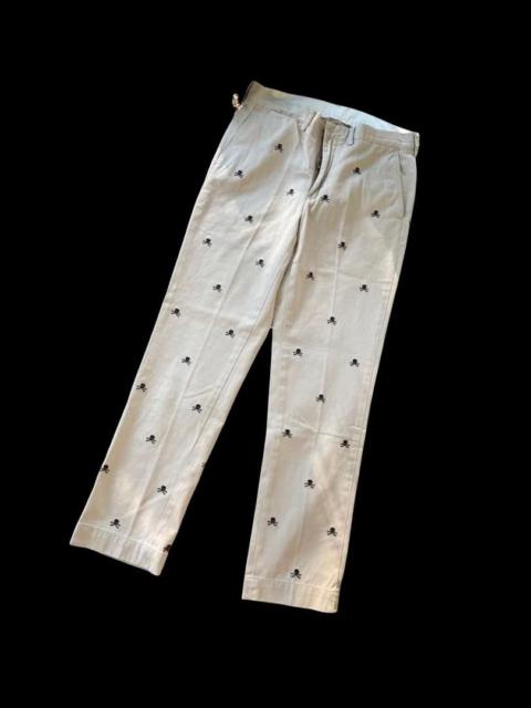 Other Designers Polo Ralph lauren RUGBY skull full embroidered pants