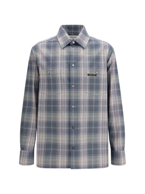 Golden Goose Golden Goose Journey Checked Shirt Balsam Green
