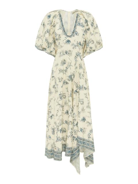 ALÉMAIS Casa Midi Dress