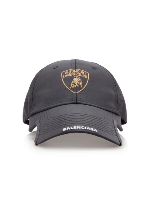 BALENCIAGA X Lambroghini Woven Baseball Cap black