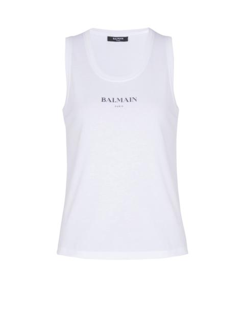 Balmain Tank top with Balmain print