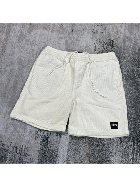 WIDE WALE STUSSY BOX LOGO SHORTS // 32”