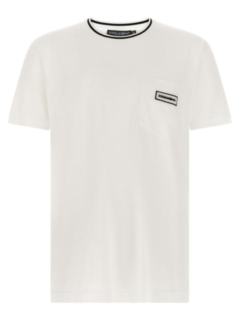Dolce & Gabbana Dolce & Gabbana Men Logo Pocket T-Shirt
