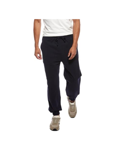 Brunello Cucinelli Brunello Cucinelli Dark Blue Cotton Blend Trousers