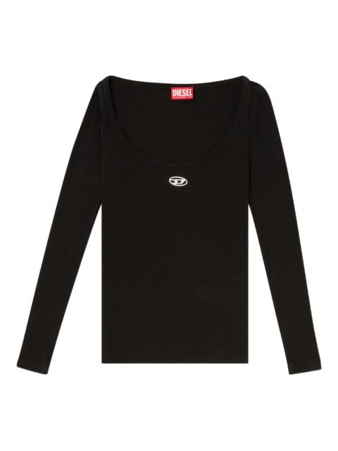 Diesel Diesel Women Logo Cotton Top