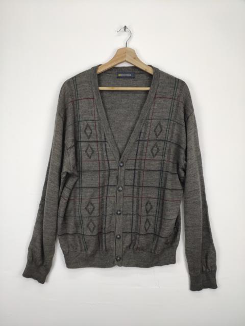 Other Designers Vintage - Vintage Knit Cardigan Sweater by VITESSE Japanese Brand