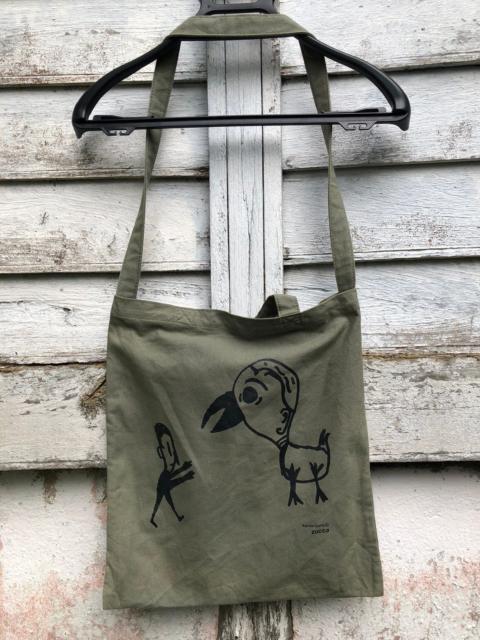 Other Designers Issey Miyake - Zucca x Adrien Genty Art 2 Ways Tote Bag