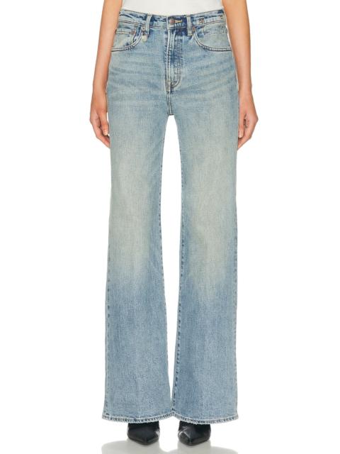 R13 Charlotte Flared Leg