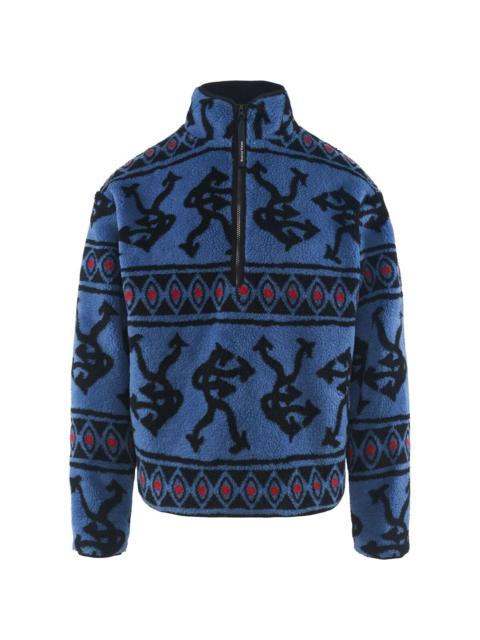 District Vision Half-Zip Pile Fleece Jacket - Men's