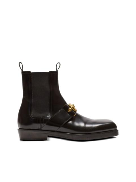 Balmain 35mm chain-embellished chelsea boots