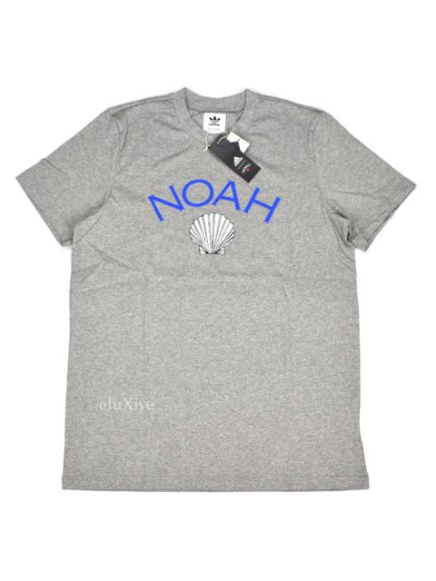 adidas Noah Adidas Shell Core Logo T-Shirt Gray DS