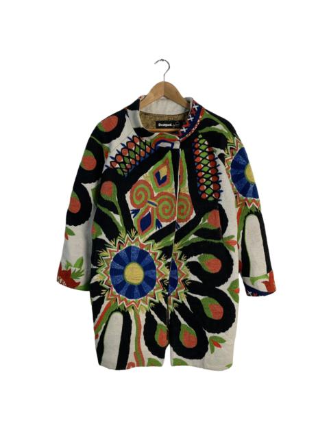 Other Designers Desigual Full Art Coat