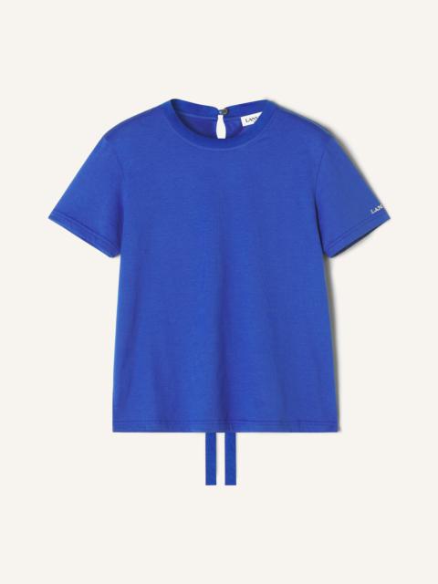Lanvin T-SHIRT WITH KNOT DETAIL