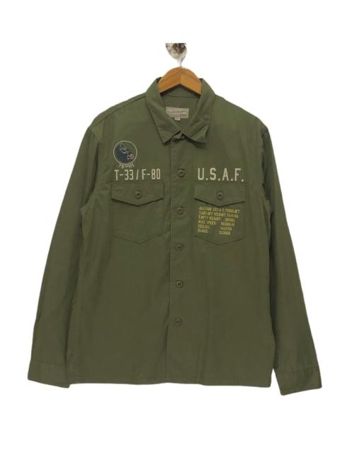 Other Designers Avirex Jet Jockey button up military shirt