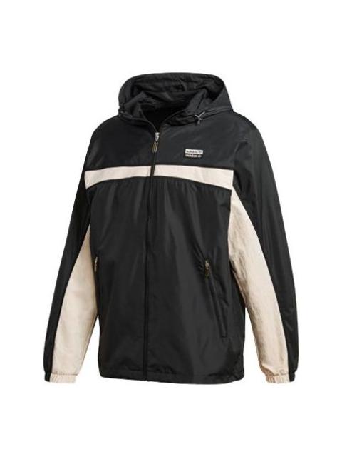 adidas Men's adidas Ryv Pkt WB Sports Black Jacket GJ6742