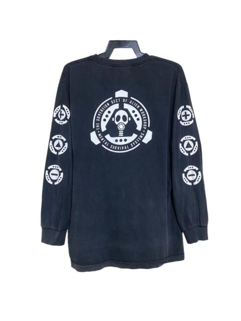 Other Designers Vintage Alien WorkShop Shirt Longsleeve Faded Black