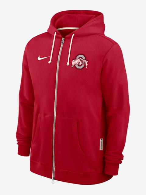Nike Ohio State Sideline Men's Nike Dri-FIT College Full-Zip Hoodie