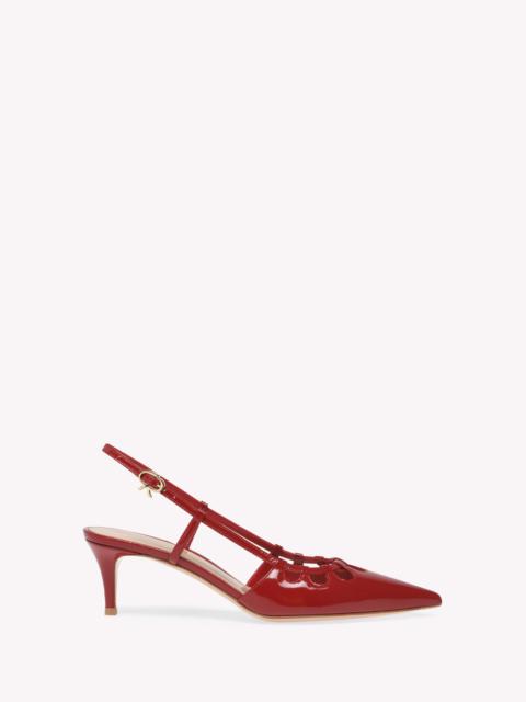 Gianvito Rossi Gianvito Rossi Eloise Pump in Red Nappa at Nordstrom