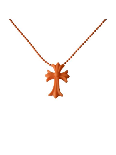 Chrome Hearts Chrome Hearts Silicone Cross Necklace Orange