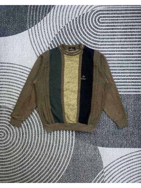 Other Designers Vintage Dunlop Motorsport Brown Knitwear Shirt