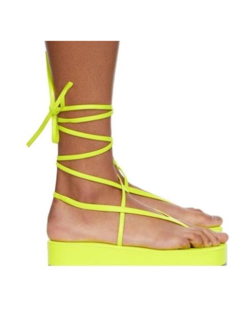Amina Muaddi Jamie Platform Sandals