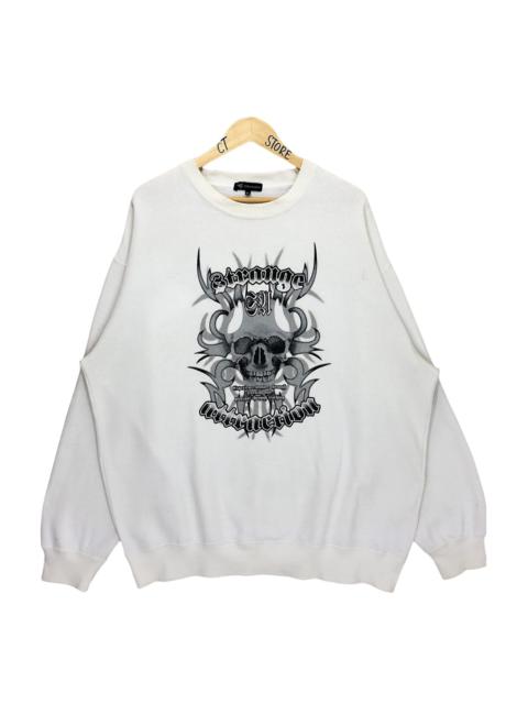 Other Designers Vintage - Pino Bazzo Stranger Attraction Big Print Sweatshirt