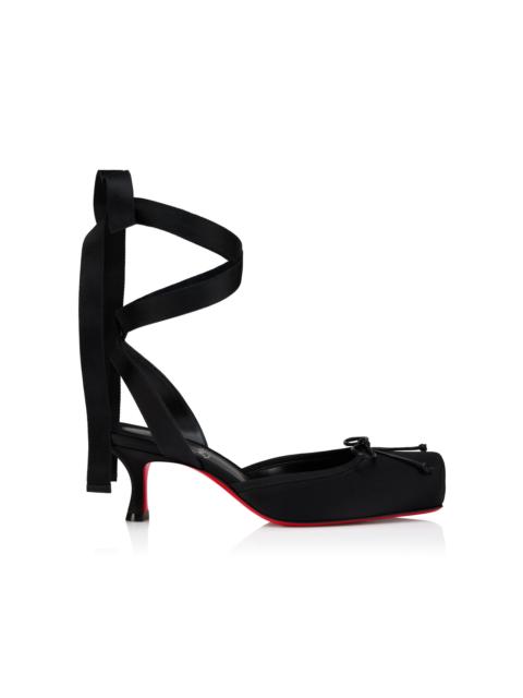 Christian Louboutin Cassia 55mm Crepe Satin Pumps black