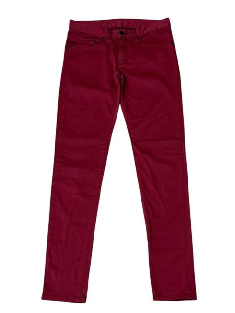 Hysteric Glamour ICONIC🔥HYSTERIC GLAMOUR RED SLIM FIT JEANS