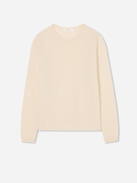 CO Crewneck Sweater in Cashmere Silk