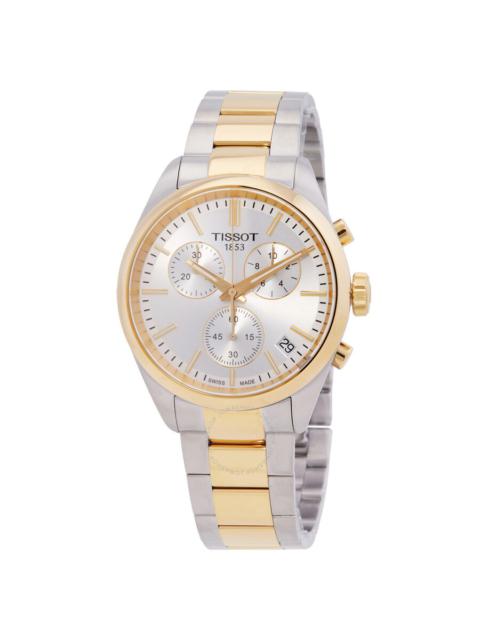 Other Designers Tissot PR 100 Chronograph Quartz Silver Dial Men's Watch T1504172203100