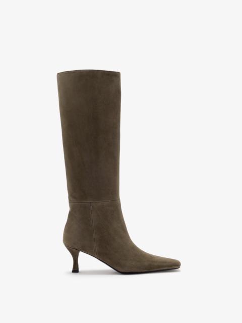 Proenza Schouler Trap Boots in Kidsuede