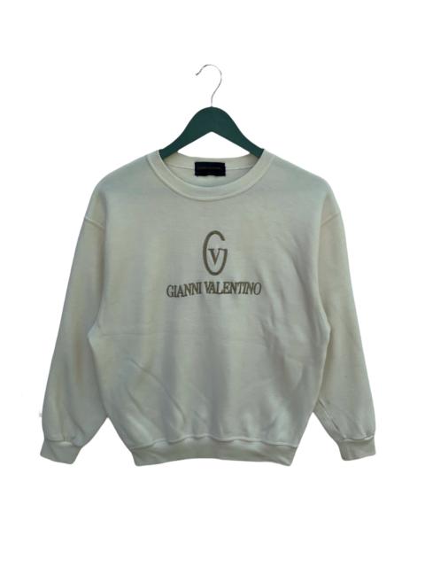 Other Designers Vintage - Vintage Gianni Valentino Embroidery Logo Sweatshirt