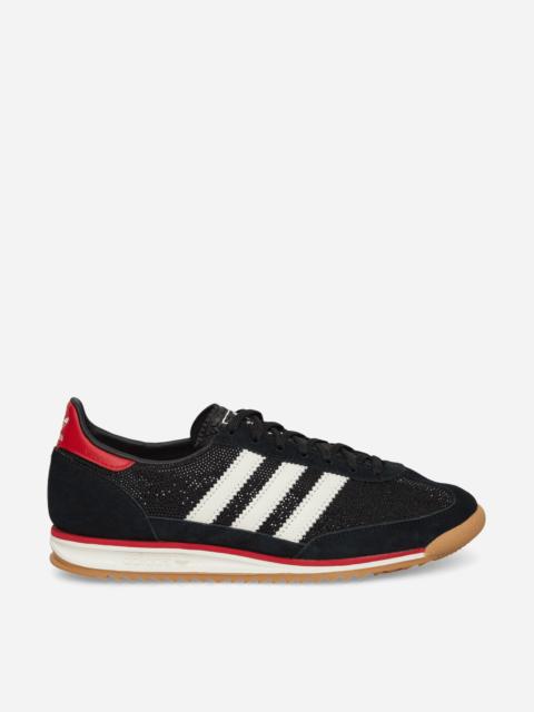 adidas Women's SL 72 OG Sneakers Core Black / Off White / Better Scarlet