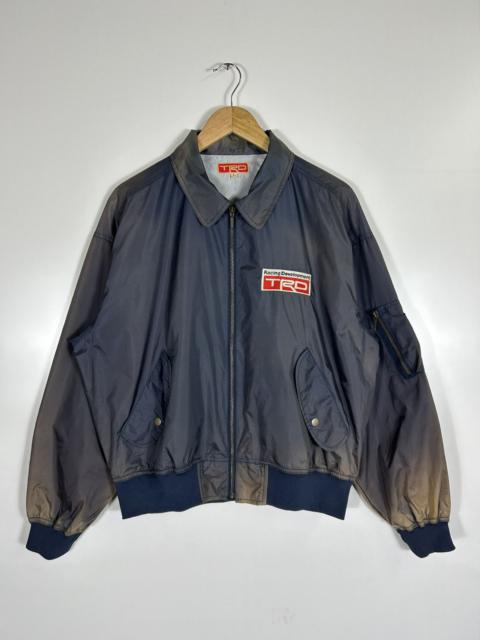 ⚡️Vintage Toyota Motorsport TRD Sun Faded Bomber Jacket