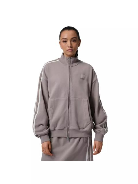 Jordan Women's Flight Fleece French Terry Full-Zip Jacket -Stone