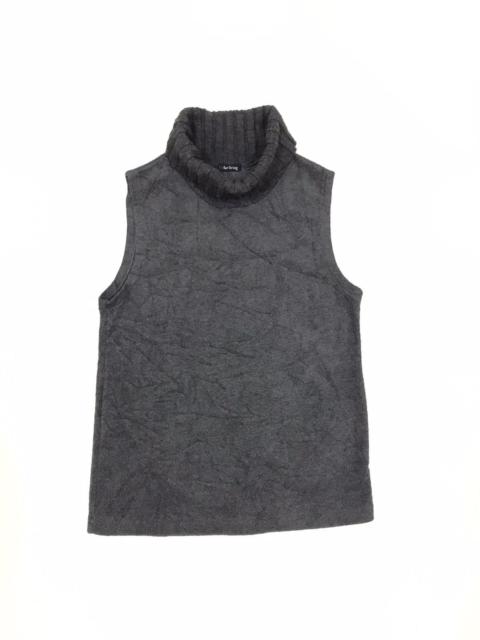 Yohji Yamamoto Y's FOR LIVING YOHJI YAMAMOTO SLEEVELESS TURTLENECK SHIRT