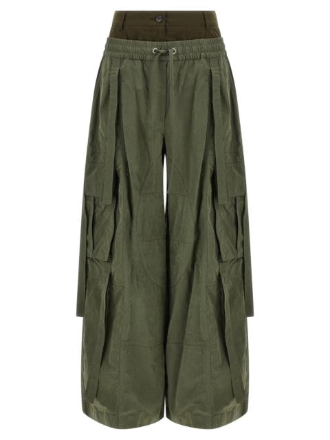 Dolce & Gabbana Dolce & Gabbana Women Double Layer Cargo Pants