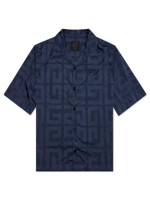 Givenchy BOXY FIT S/S SHIRT GARMENT DYE - NAVY