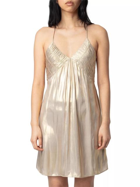 Zadig & Voltaire Rayonna Satin Dress